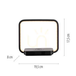 Lampă de masă OMARI 11019-18 negru 1xLED 8 Lampă de masă OMARI 11019-18 negru 1xLED small 8