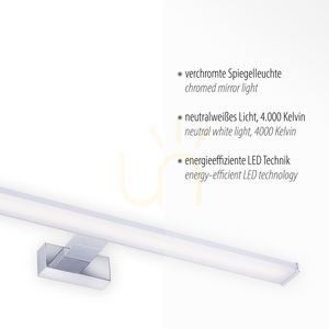 Lampă de perete MATTIS 11133-17 Crom 1xLED small 3