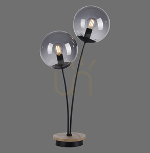 Lampă de masă GREEN WIDOW 11390-79 negru 2xE14. small 0