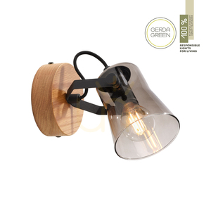 GREEN LANGSTRÖM lampă de perete 11447-79 negru 1xE14 small 1
