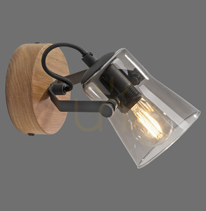 GREEN LANGSTRÖM lampă de perete 11447-79 negru 1xE14 small 0