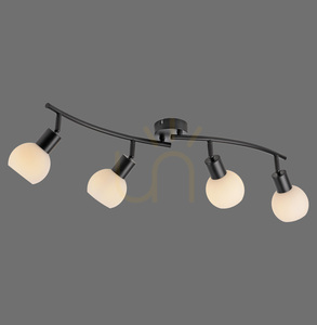 Plafond LOKI 12154-18 Negru 4xE14 small 0