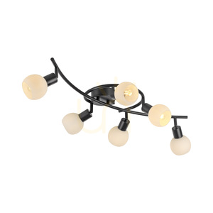 Plafond LOKI 12155-18 Negru 6xE14 small 7