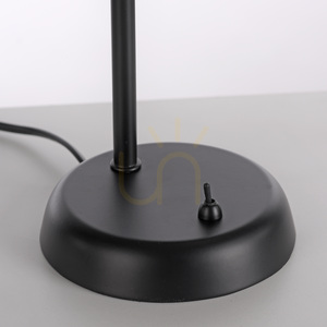 LOKI Lampă de masă 12156-18 negru 1xE14 small 10
