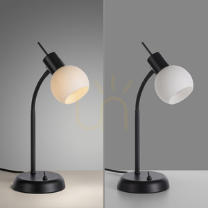 LOKI Lampă de masă 12156-18 negru 1xE14 small 12