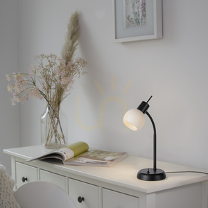 LOKI Lampă de masă 12156-18 negru 1xE14 small 2
