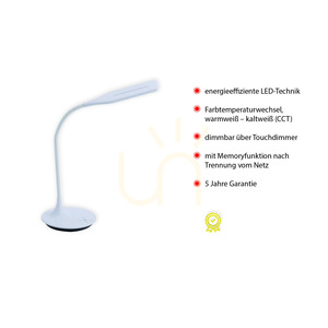 Lampă de masă RAFAEL 13061-16 alb 1xLED 3 Lampă de masă RAFAEL 13061-16 alb 1xLED small 3