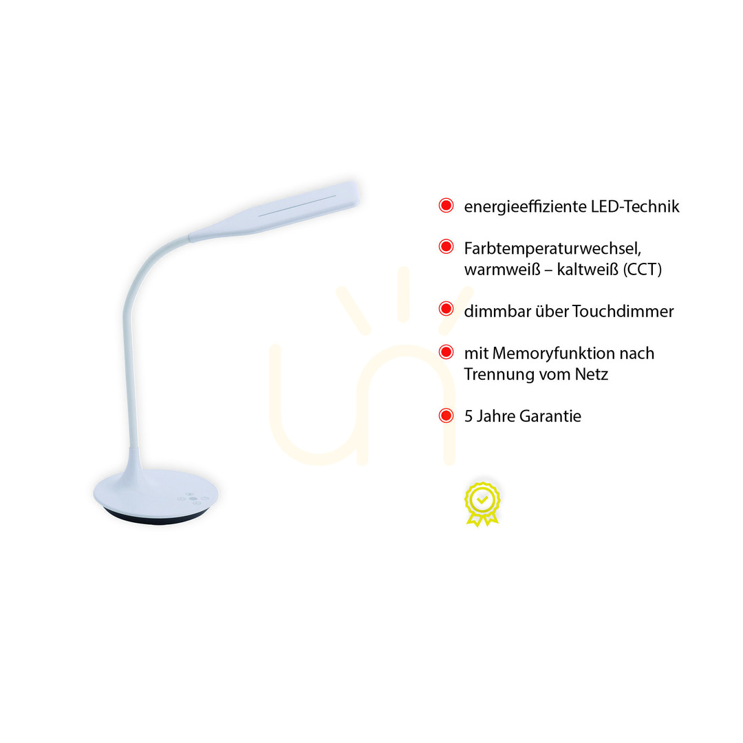 Afişa Lampă de masă RAFAEL 13061-16 alb 1xLED Lampă de masă RAFAEL 13061-16 alb 1xLED