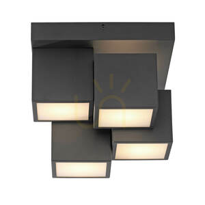Plafonieră TETRIS 14114-18 Negru 4xLED small 1