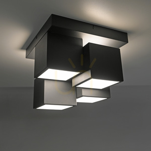 Plafonieră TETRIS 14114-18 Negru 4xLED small 12