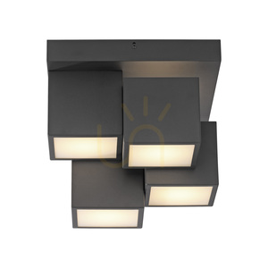 Plafonieră TETRIS 14114-18 Negru 4xLED small 15