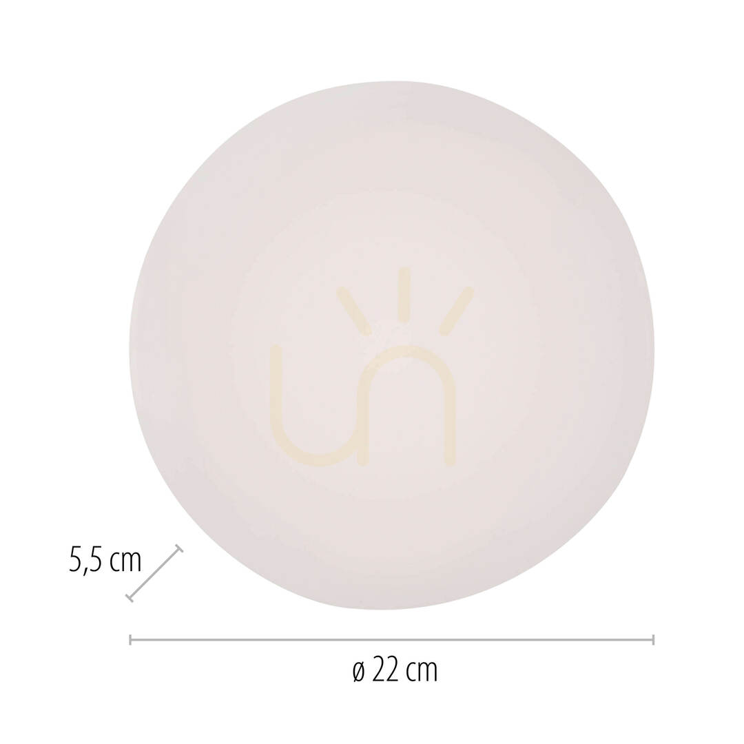 Afişa Plafond URANUS 14165-16 Alb 1xLED Plafond URANUS 14165-16 Alb 1xLED