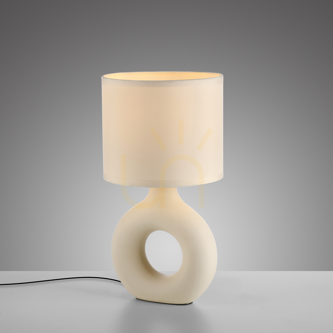 Verifica CARARA Lampă de masă 14193-39 Bej 1xE27 CARARA Lampă de masă 14193-39 Bej 1xE27