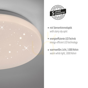 Plafond URANUS 14275-16VE Alb 1xLED small 4