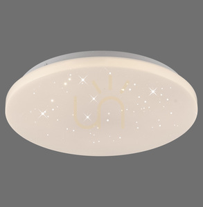 Plafonieră LED URANUS 14276-16 albă 34 cm efect cer înstelat 3000 K small 0