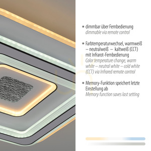 Plafond TOLAGO 14283-16 Alb 2xLED small 3