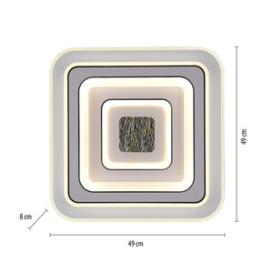Plafond TOLAGO 14283-16 Alb 2xLED small 8
