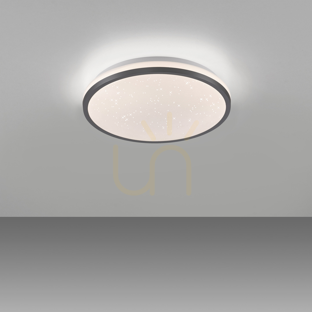 Vedere Plafond KYLE14293-18 Negru 1xLED Plafond KYLE14293-18 Negru 1xLED