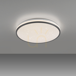Plafonieră LED JUST LIGHT KYLE 14294-18 neagră Ø38 cm, Switchmo small 5