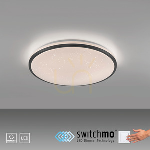 Plafond KYLE14295-18 Negru 1xLED small 12