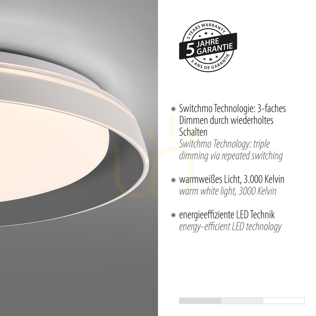 Spectacol SATI Plafond 14368-15 Gri 1xLED SATI Plafond 14368-15 Gri 1xLED
