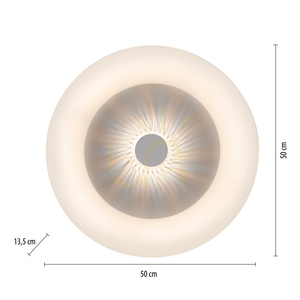 VERTIGO plafon 14383-16 alb 1xLED small 8