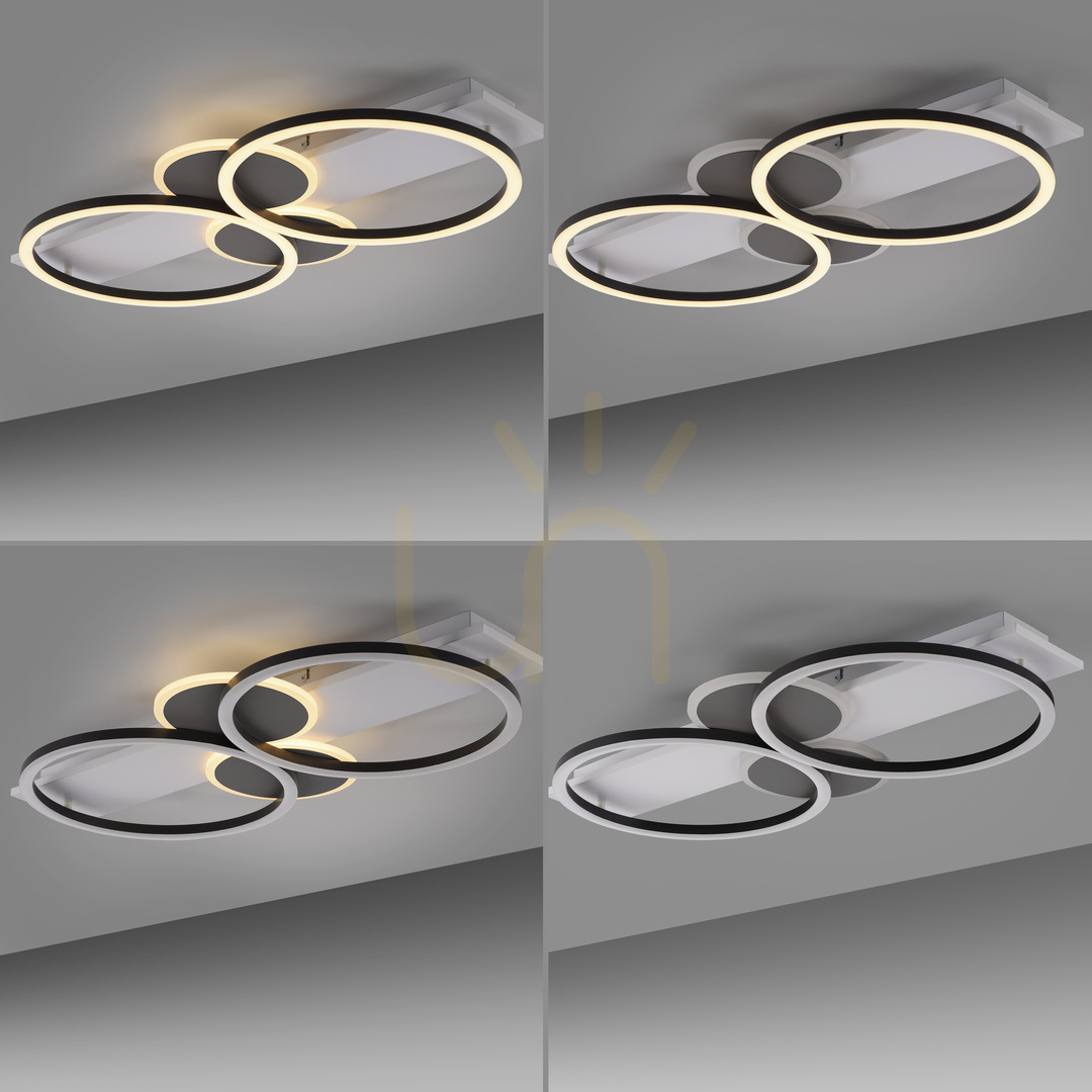 Spectacol Plafond TROOPER 14552-16 Alb 4xLED Plafond TROOPER 14552-16 Alb 4xLED