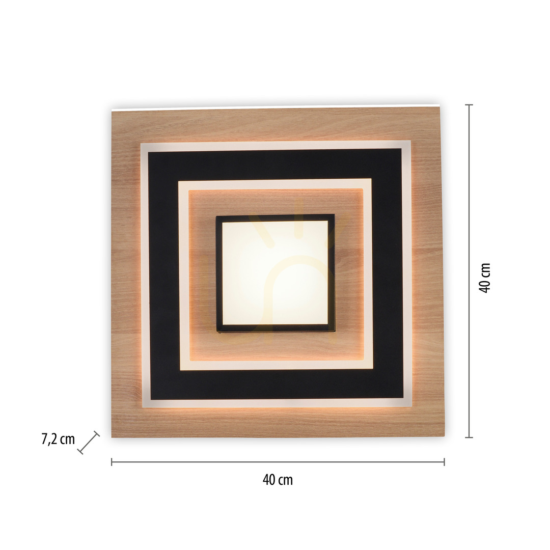 Afişa TOLA plafond 14563-18 negru 1xLED TOLA plafond 14563-18 negru 1xLED