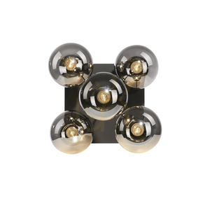 Plafonieră BIG WIDOW 14602-18 neagră, 5×E14 small 10