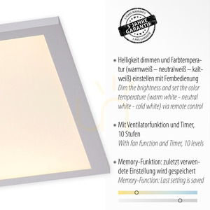 FLAT-AIR Plafond 14643-16 Alb 1xLED small 3