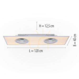 FLAT-AIR Plafond 14643-16 Alb 1xLED small 7