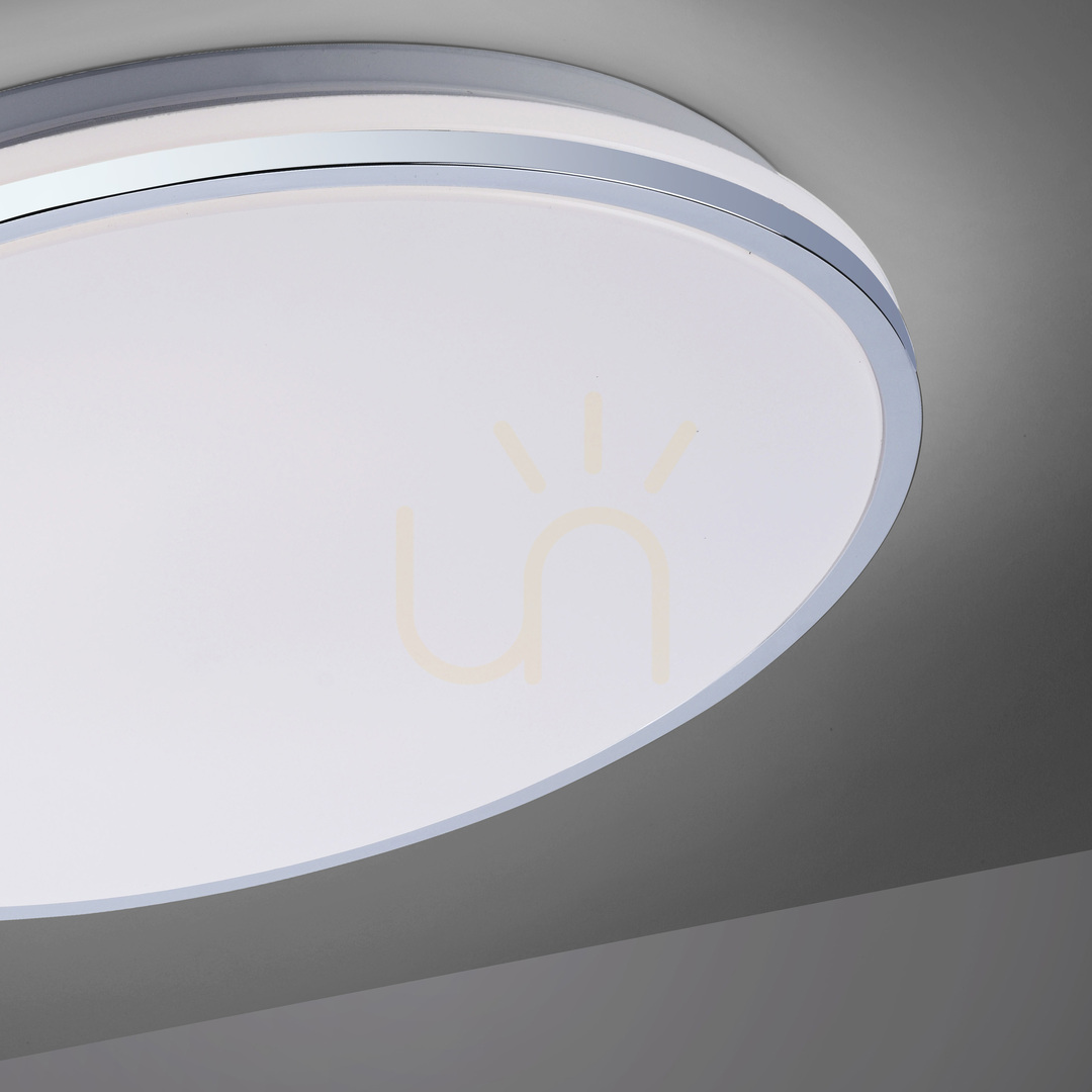 Afişa Plafond ISABELL 14844-17 Crom 1xLED Plafond ISABELL 14844-17 Crom 1xLED