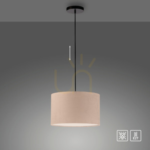 GREEN DURO Lampă suspendată 14892-39 Bej 1xE27 small 10