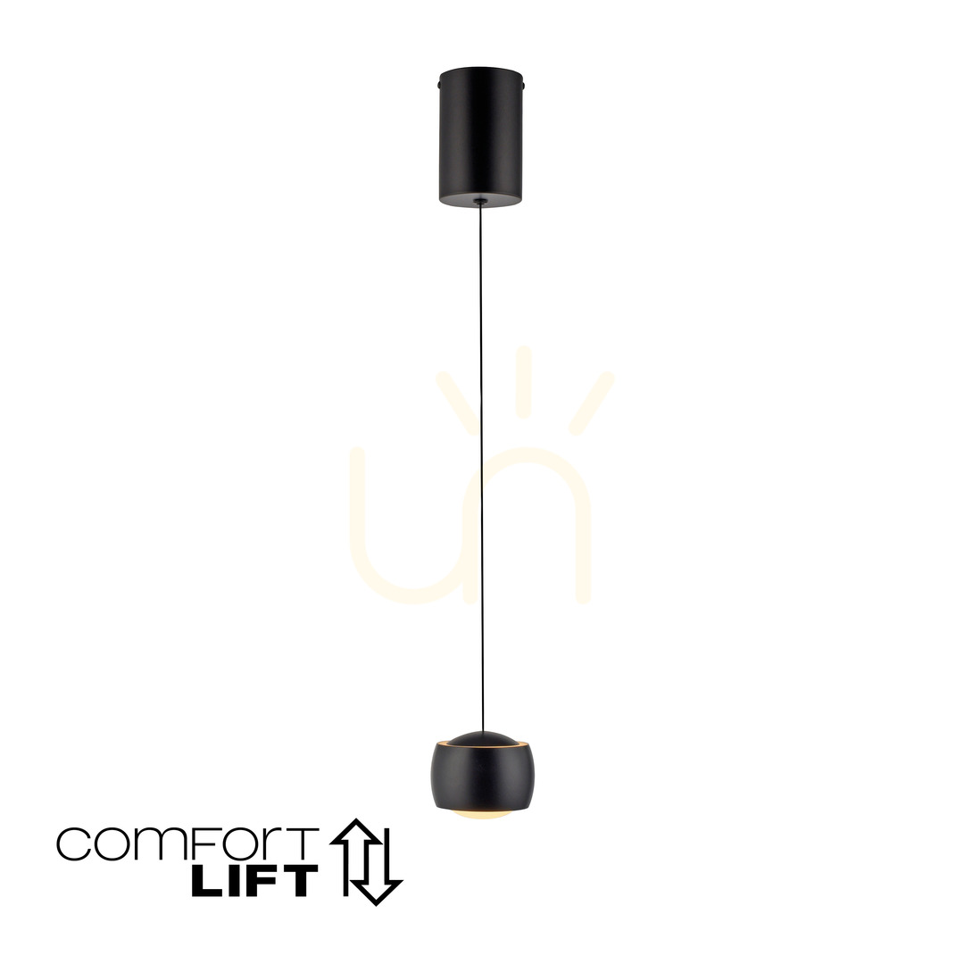 Vedere BALLINI Lampă suspendată 15260-18 negru 1xLED BALLINI Lampă suspendată 15260-18 negru 1xLED