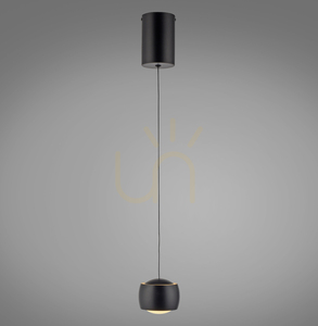 BALLINI Lampă suspendată 15260-18 negru 1xLED 0 BALLINI Lampă suspendată 15260-18 negru 1xLED small 0