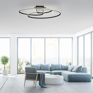 LUMACA Plafond 15321-18 negru 1xLED small 2