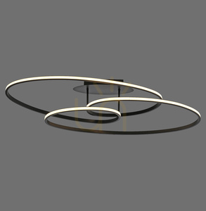 LUMACA Plafond 15321-18 negru 1xLED small 0