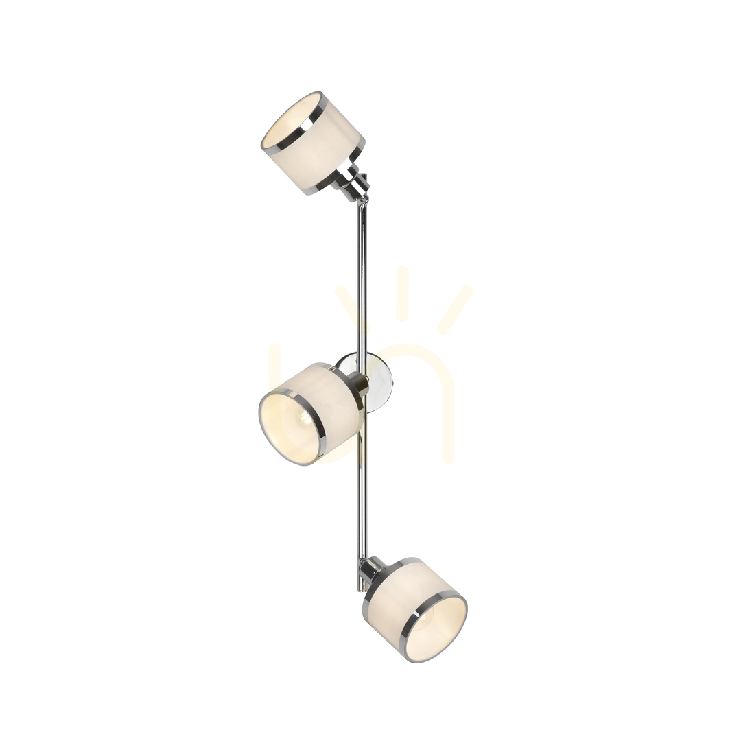 Spectacol ACCOR Plafond 15373-17 Crom 3xE14 ACCOR Plafond 15373-17 Crom 3xE14