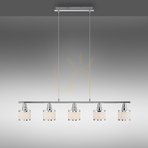 ACCOR Lampă suspendată 15375-17 crom 5xE14 small 5