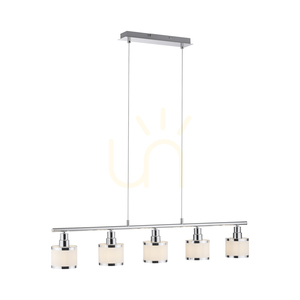 ACCOR Lampă suspendată 15375-17 crom 5xE14 small 7