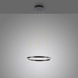 RITUS Lampă suspendată 15393-13 Antracit 1xLED small 4