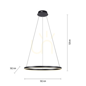 RITUS Lampă suspendată 15394-13 Antracit 1xLED 7 RITUS Lampă suspendată 15394-13 Antracit 1xLED small 7