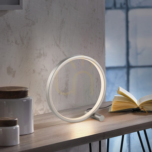 Lampă de masă Zuma Line MINI RITUS 15395-21 argintie LED 13 W small 11