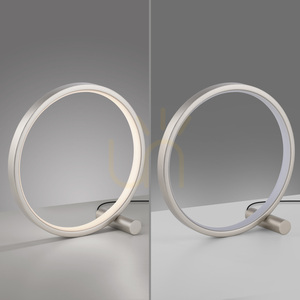 Lampă de masă Zuma Line MINI RITUS 15395-21 argintie LED 13 W small 14