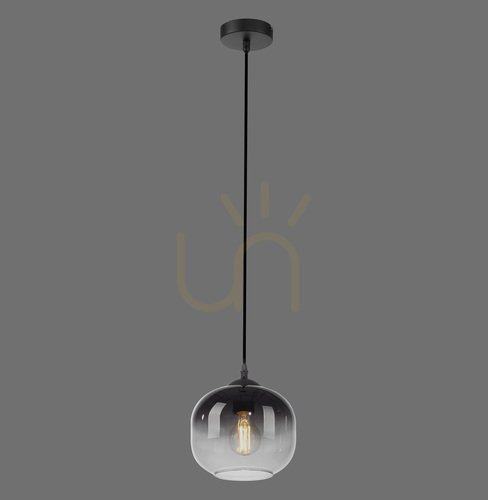Verifica ZEA Lampă suspendată 15420-18 negru 1xE27