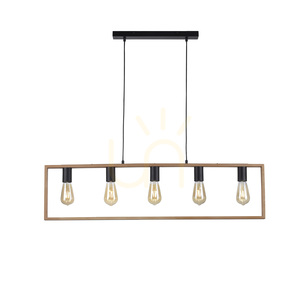 Lampă suspendată FRANKY 15653-18 negru 5xE27 small 13