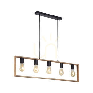 Lampă suspendată FRANKY 15653-18 negru 5xE27 small 14