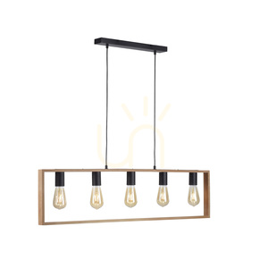 Lampă suspendată FRANKY 15653-18 negru 5xE27 small 7