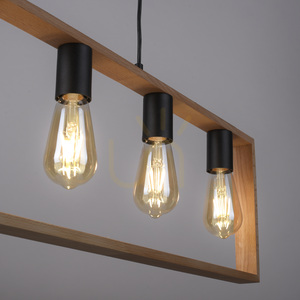 Lampă suspendată FRANKY 15653-18 negru 5xE27 small 9