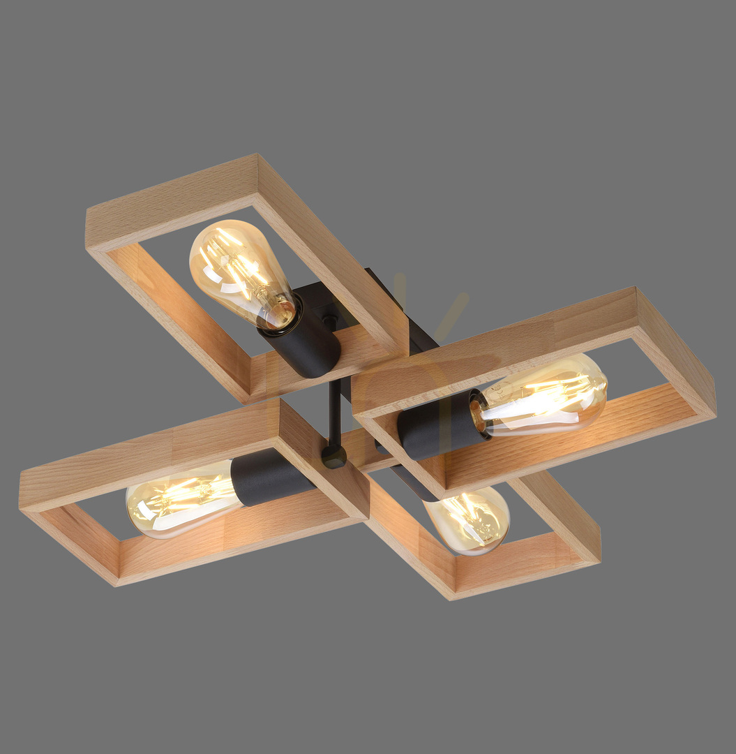 Verifica Plafond FRANKY 15656-18 Negru 4xE27 Plafond FRANKY 15656-18 Negru 4xE27